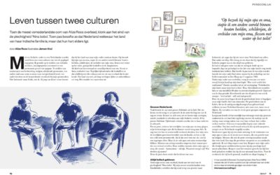 Artikel in Indah: Leven tussen twee culturen